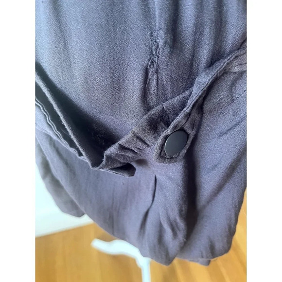 Anna Sui Silk Utility Dress with Flaws Gray 36 - Picture 4 of 6